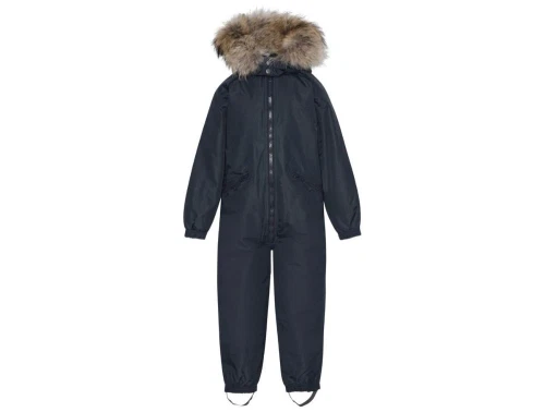 Ver de Terre navy flyverdragt med pels style 103